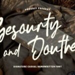 Gesourty Douthes Font