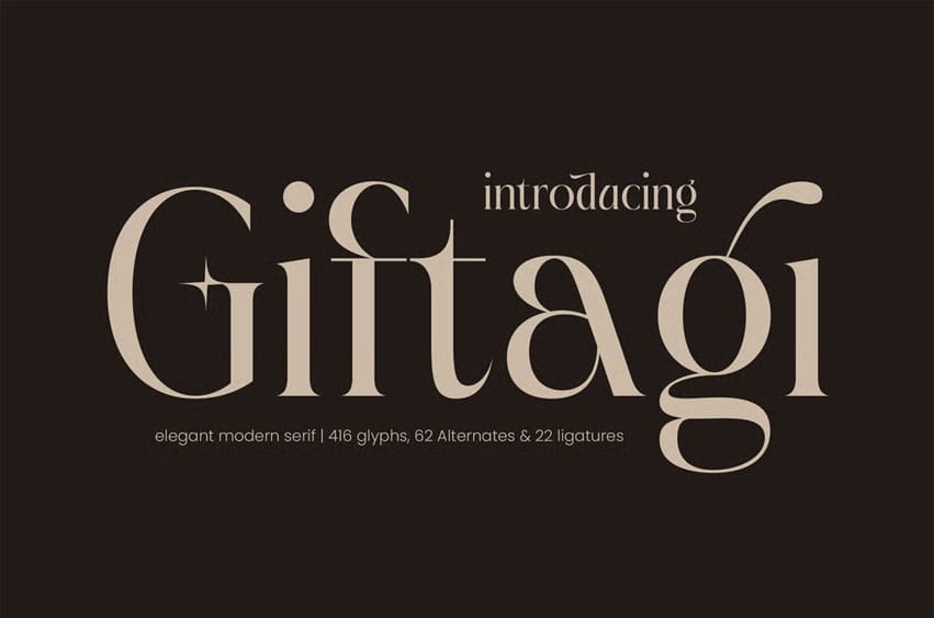 Giftagi Font
