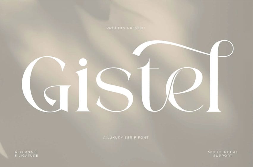 Gistel Font