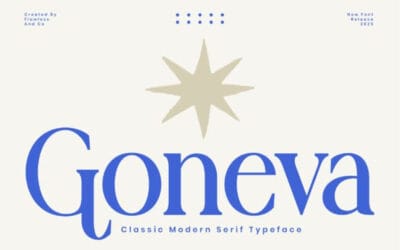Goneva Font