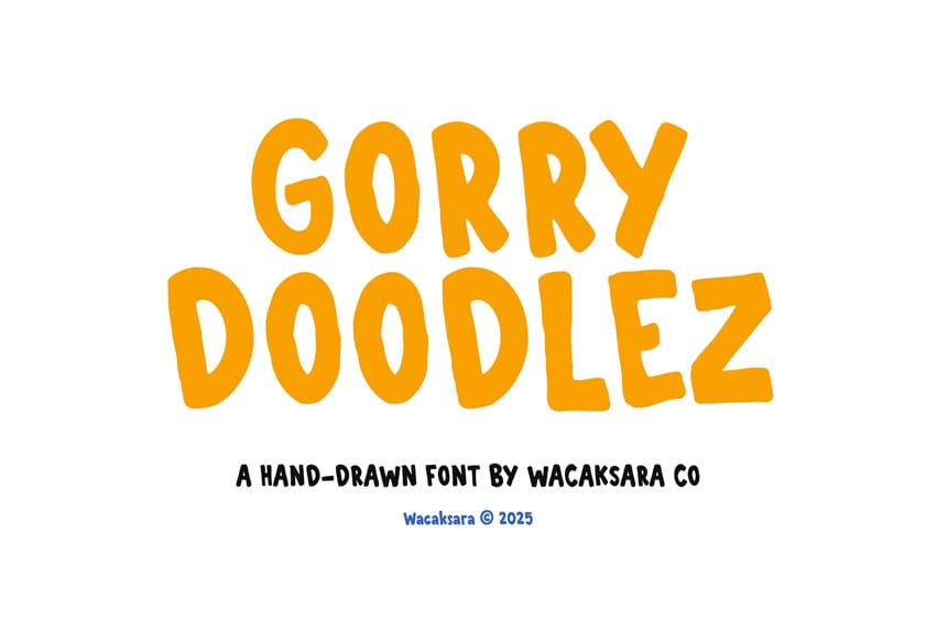 Gorry Doodlez Font