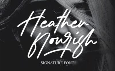 Heather Flourish Font