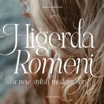 Higedra Romeni Font