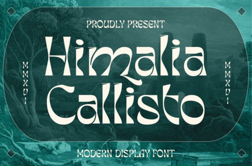 Himalia Callisto Font