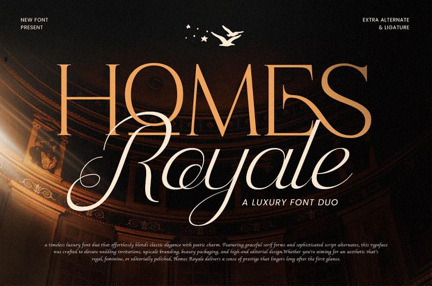 Homes Royale Font