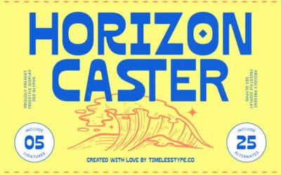 Horizon Caster Font