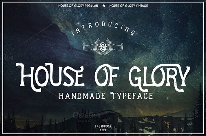 House of Glory Font