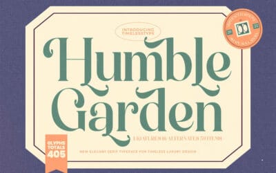 Humble Garden Font