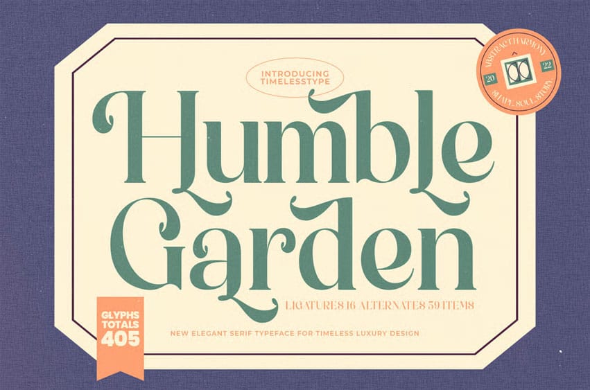Humble Garden Font