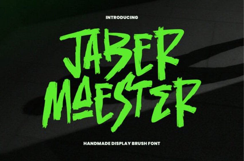 Jaber Maester Font
