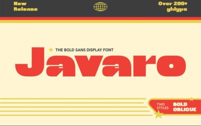 Javaro Font