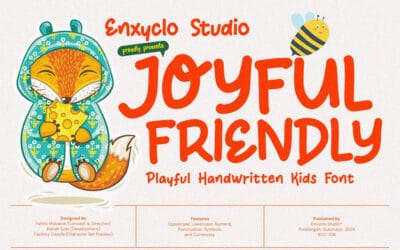 Joyful Friendly Font