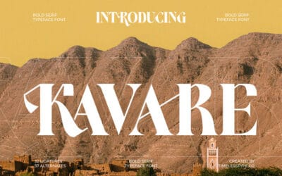 Kavare Font