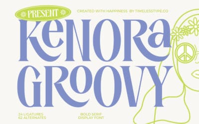 Kenora Groovy Font