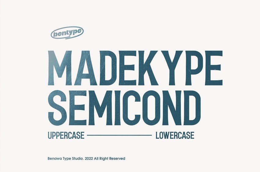 Madekype Semicond Font