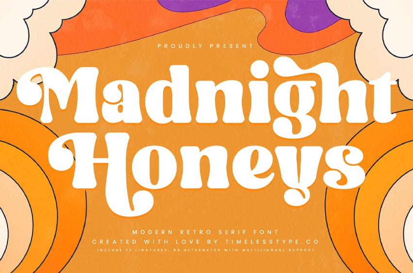 Madnight Honeys Font