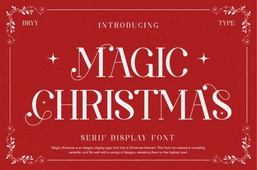 Magic Christmas Font