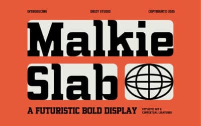 Malkie Slab Font