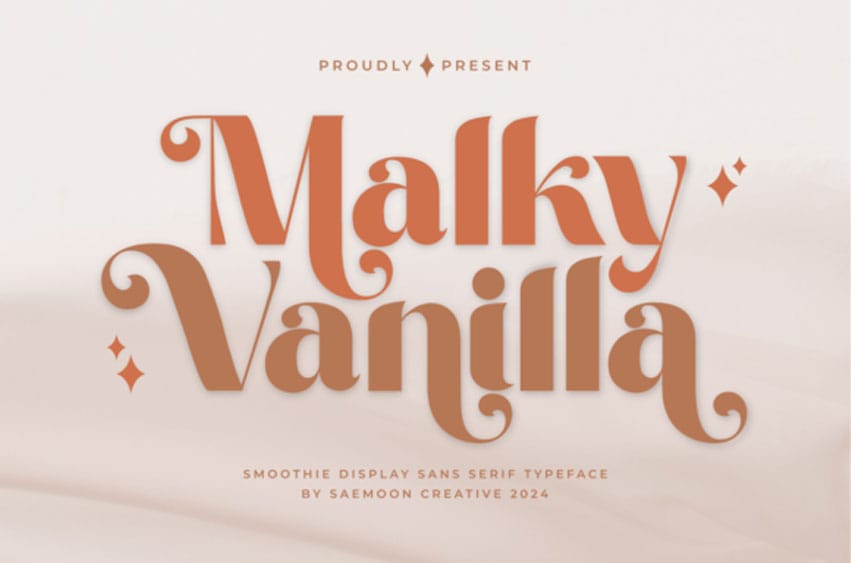 Malky Vanilla Font