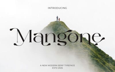 Mangone Font