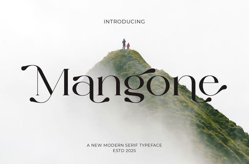 Mangone Font