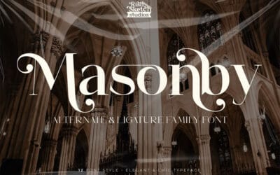 Masonby Font