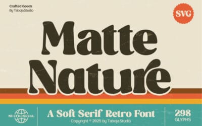 Matte Nature Font