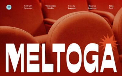 Meltoga Font