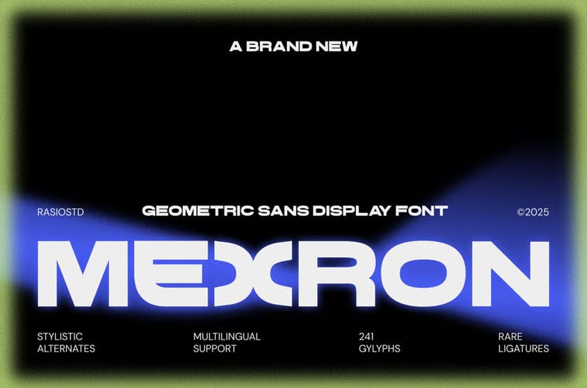 Mexron Font