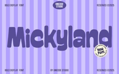 Mickyland Font