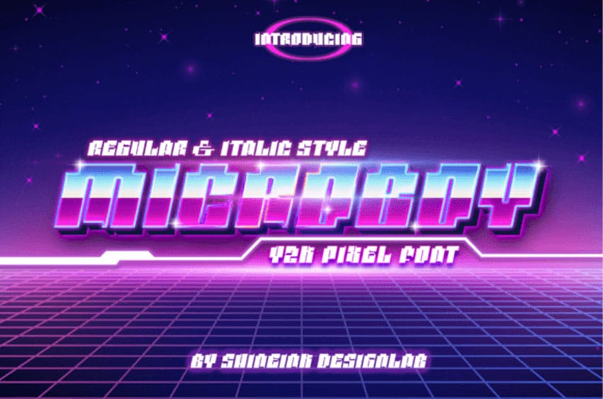 Microboy Font