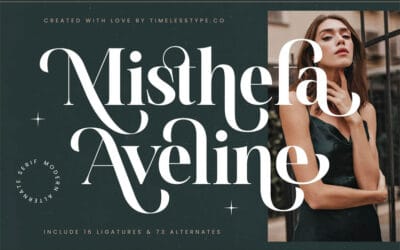 Misthefa Aveline Font