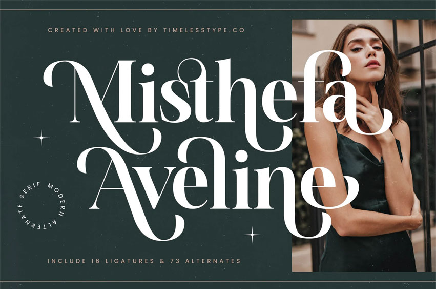 Misthefa Aveline Font