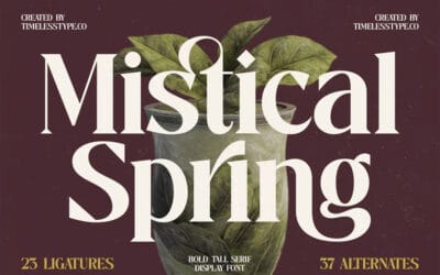 Mistical Spring Font