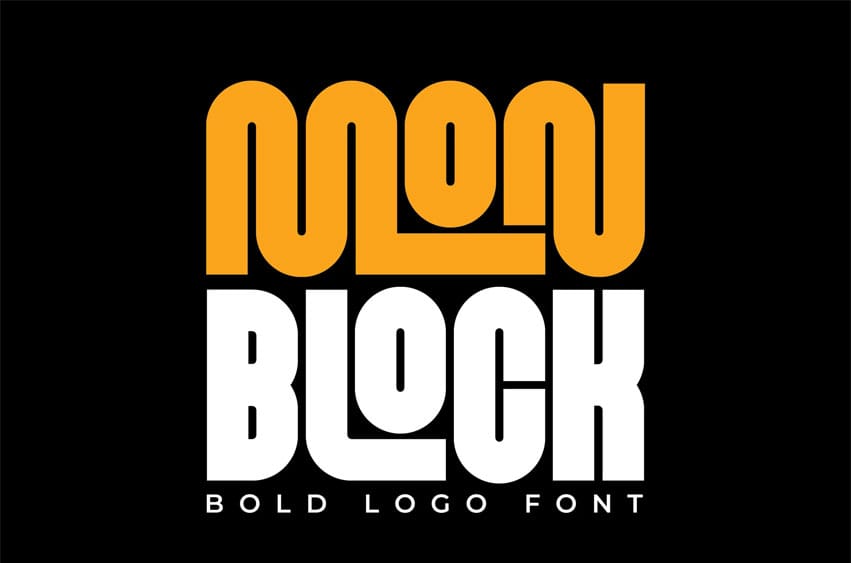Monblock Font