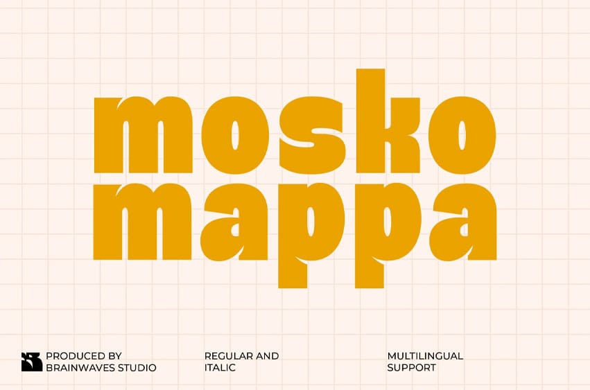 Mosko Mappa Font
