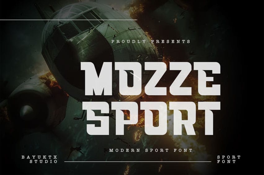 Mozze Sport Font