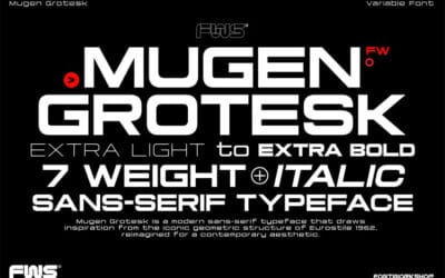 Mugen Grotesk Font