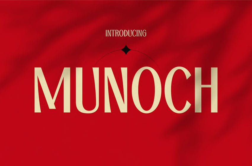 Munoch Font