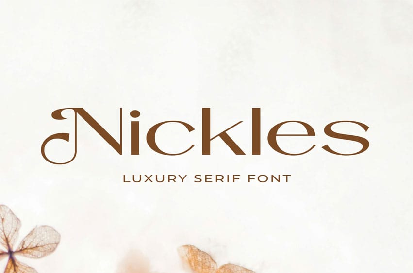Nickles Font