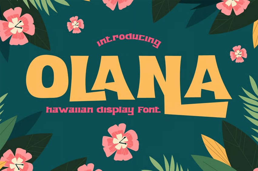 Olana Hawaiian Font