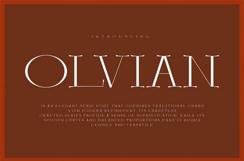 Olvian Font
