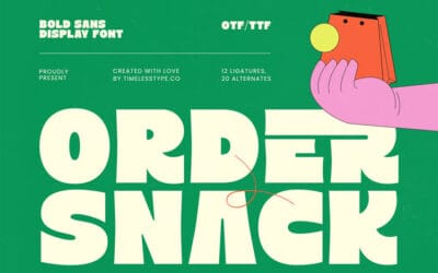 Order Snack Font