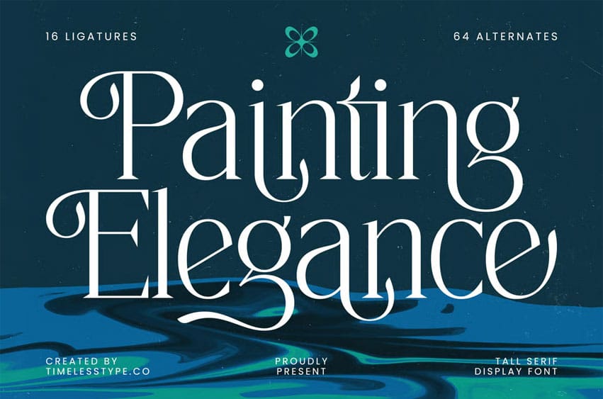 Painting Elegance Font