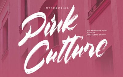 Pink Culture Font