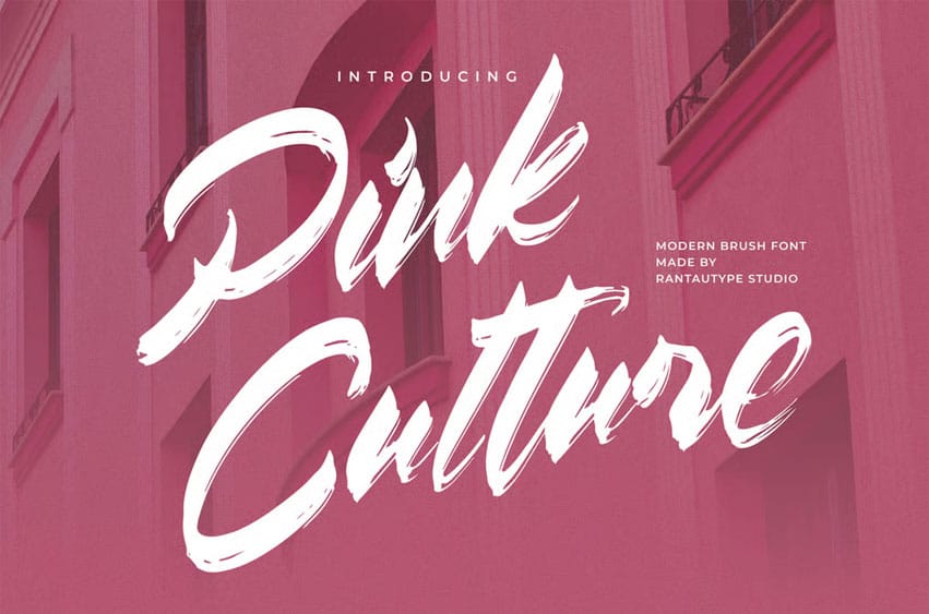Pink Culture Font