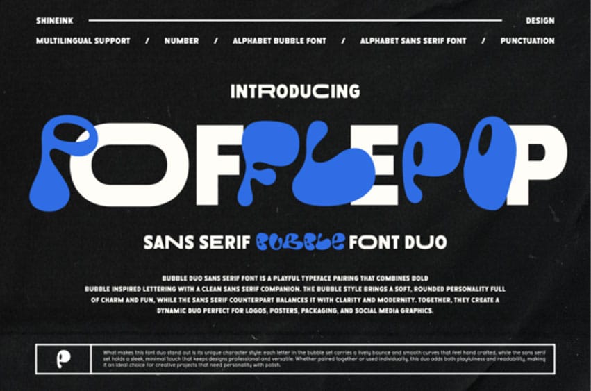Pofflepop Font