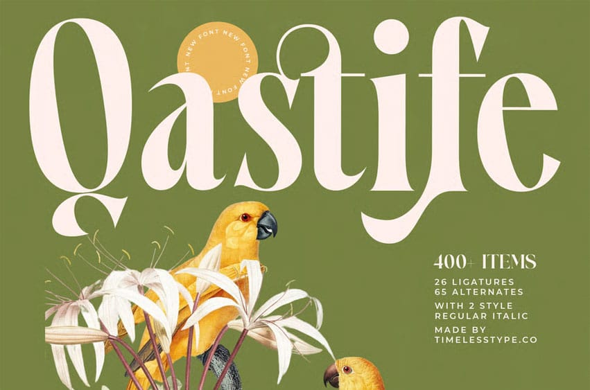 Qastife Font