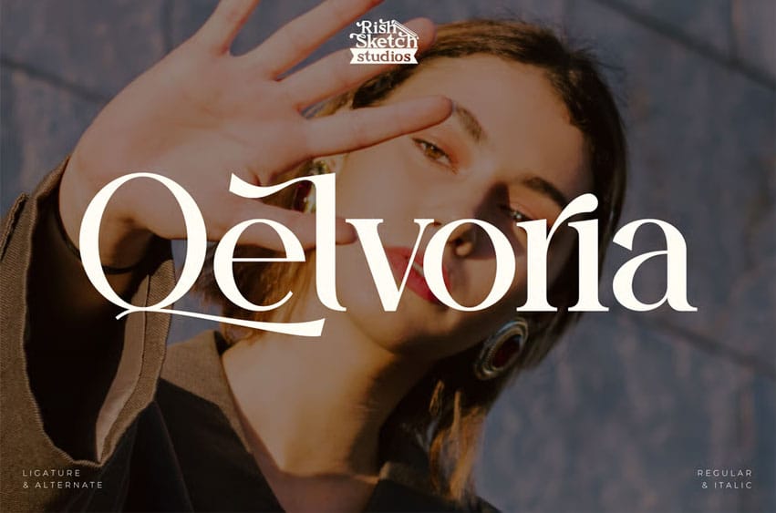 Qelvoria Font