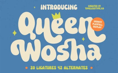 Queen Wosha Font